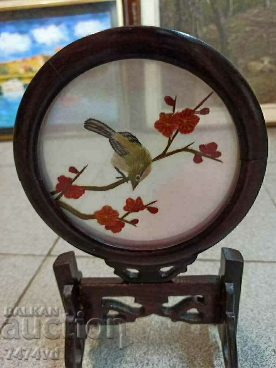 Chinese handmade double sided silk embroidery with price 75.00 BGN | € 38.35 Chinese handmade double sided silk embroidery with price 75.00 BGN | € 38.35