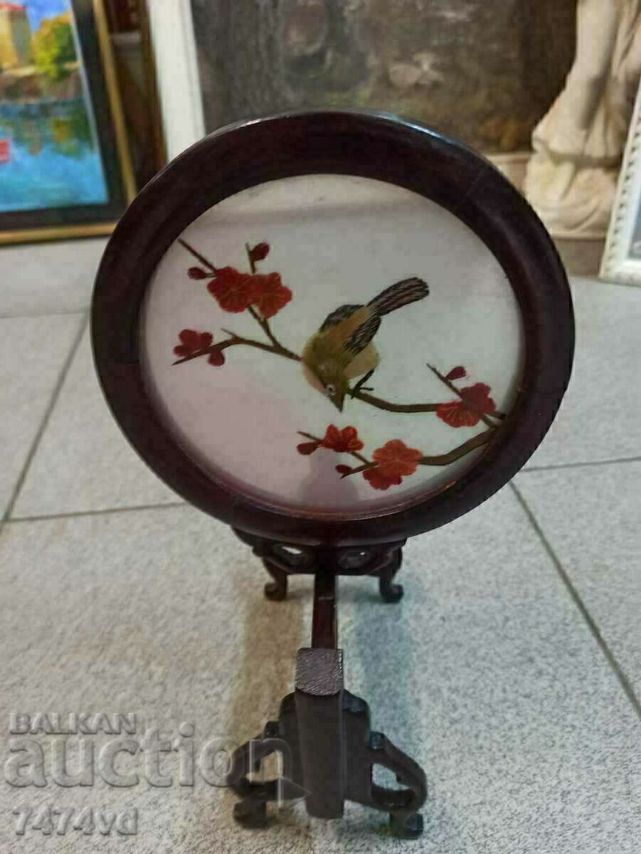 Auction Chinese handmade double sided silk embroidery Auction Chinese handmade double sided silk embroidery