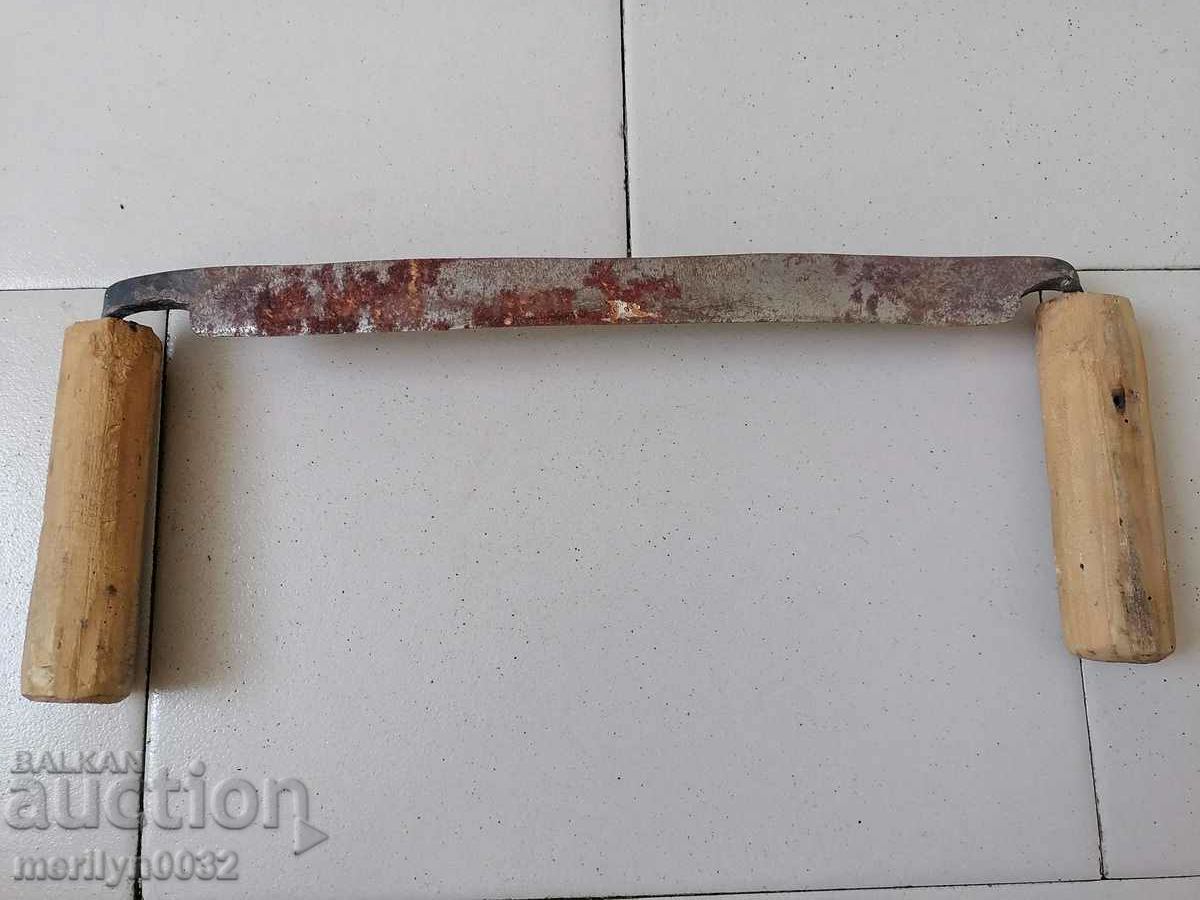 Old forged ruff tool wrought iron wooden planer with price 37.00 BGN | € 18.92 Old forged ruff tool wrought iron wooden planer with price 37.00 BGN | € 18.92