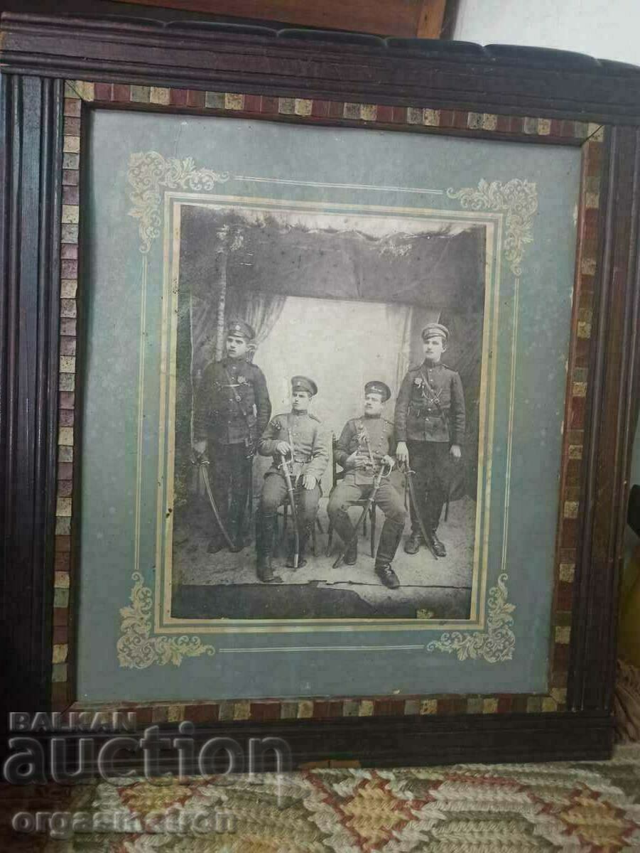 Large Old Photo Cardboard Framed Military Officers Saber 1915 with price 79.00 BGN | € 40.39 Large Old Photo Cardboard Framed Military Officers Saber 1915 with price 79.00 BGN | € 40.39