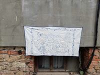 Старинен бродиран ковьор,покривка за стена