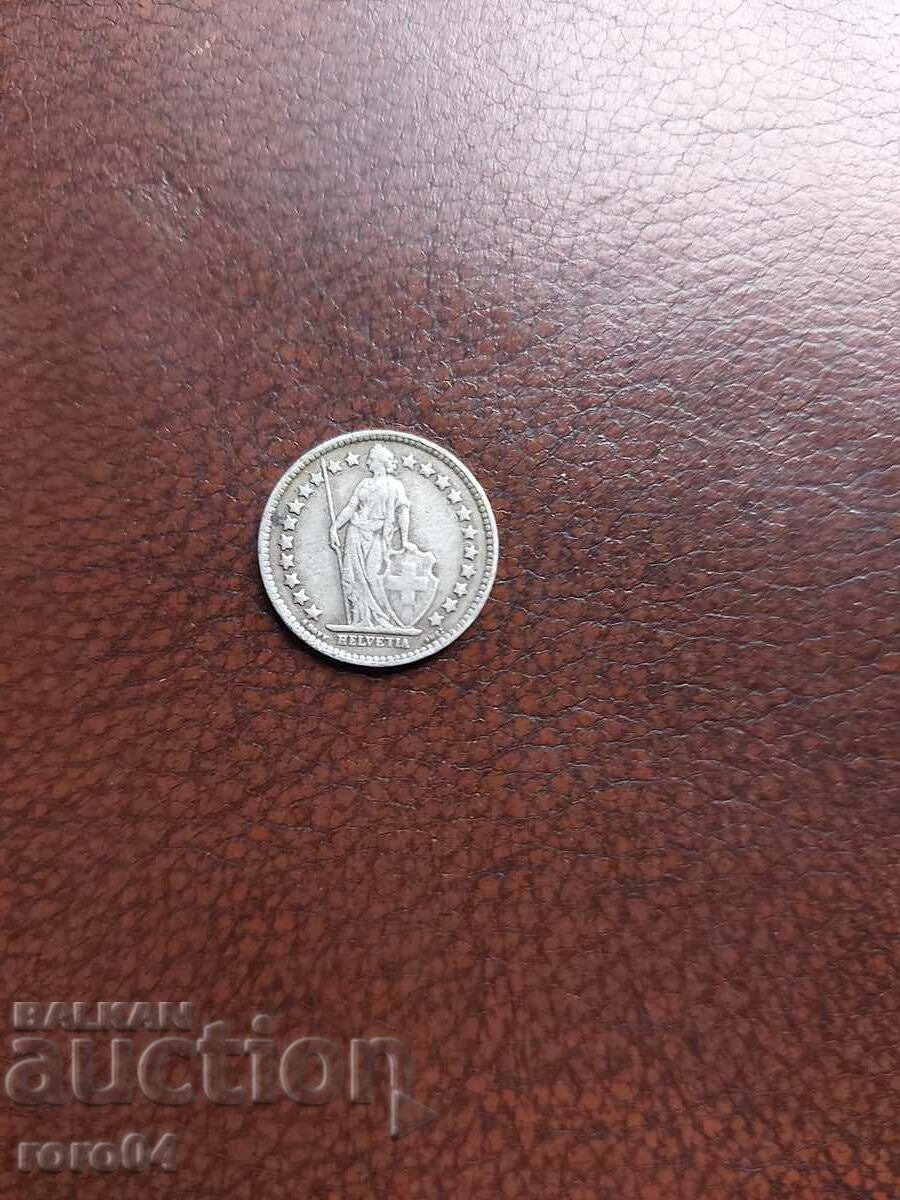 Auction 1/2 FRANC - 1943 - SWITZERLAND Auction 1/2 FRANC - 1943 - SWITZERLAND