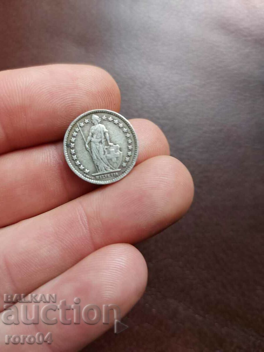 Delivery of 1/2 FRANC - 1943 - SWITZERLAND Delivery of 1/2 FRANC - 1943 - SWITZERLAND