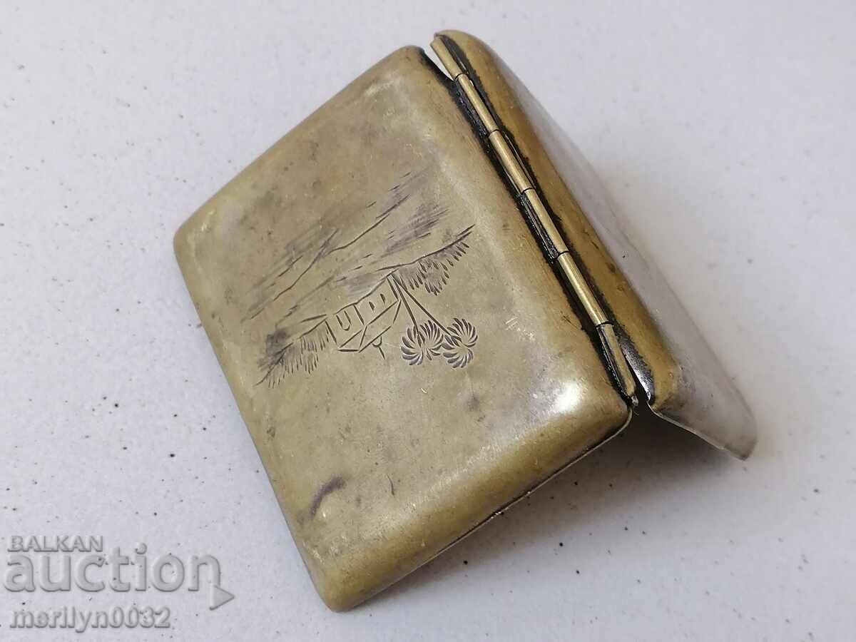 Old cigarette case from the period with price 39.00 BGN | € 19.94 Old cigarette case from the period with price 39.00 BGN | € 19.94