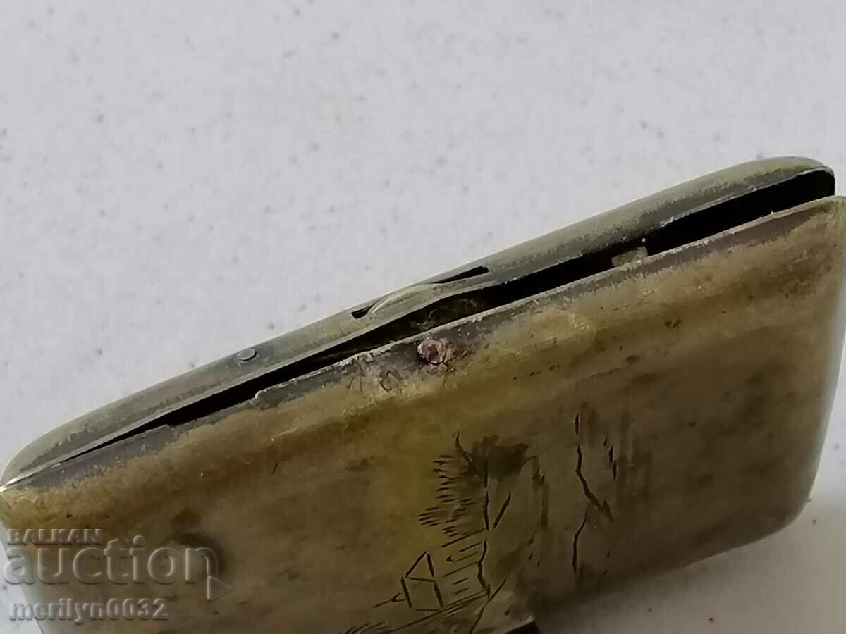 Auction Old cigarette case from the period Auction Old cigarette case from the period