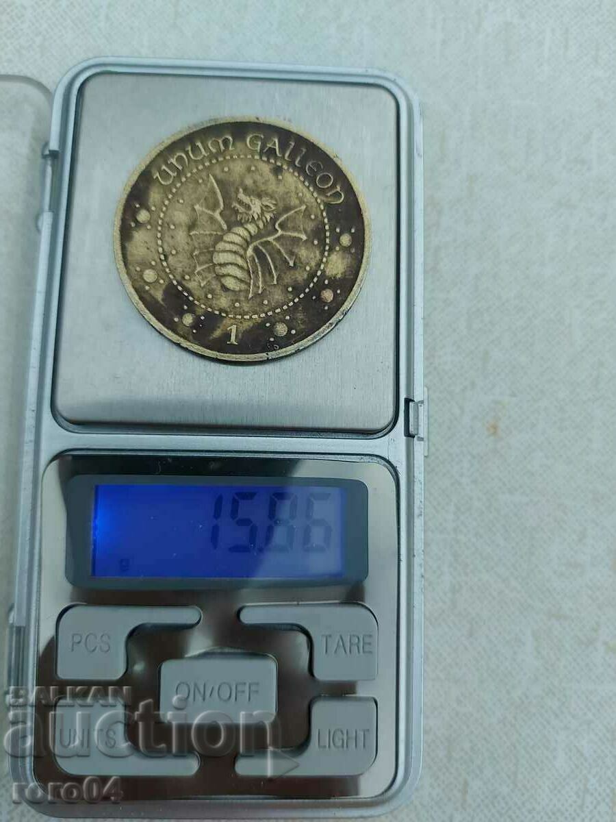 1 UNUM GALLEON - GRINGOTTS BANK - 6