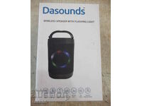 Speaker "DASOUNDS-ST-T1" wireless with flashing light new