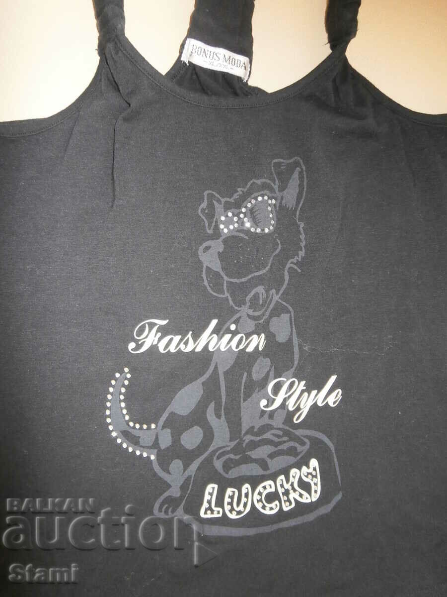 Maieu negru dama Bonus moda - marimea XL cu preț 6.00 BGN | € 3.07