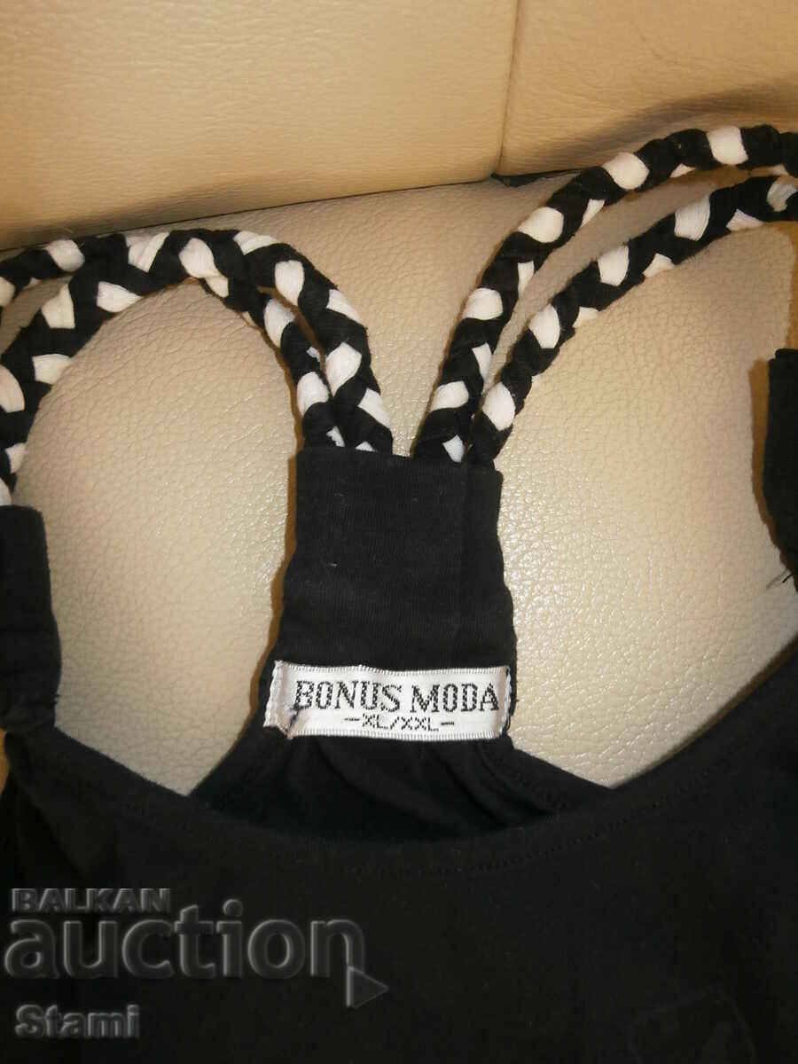 Licitație Maieu negru dama Bonus moda - marimea XL