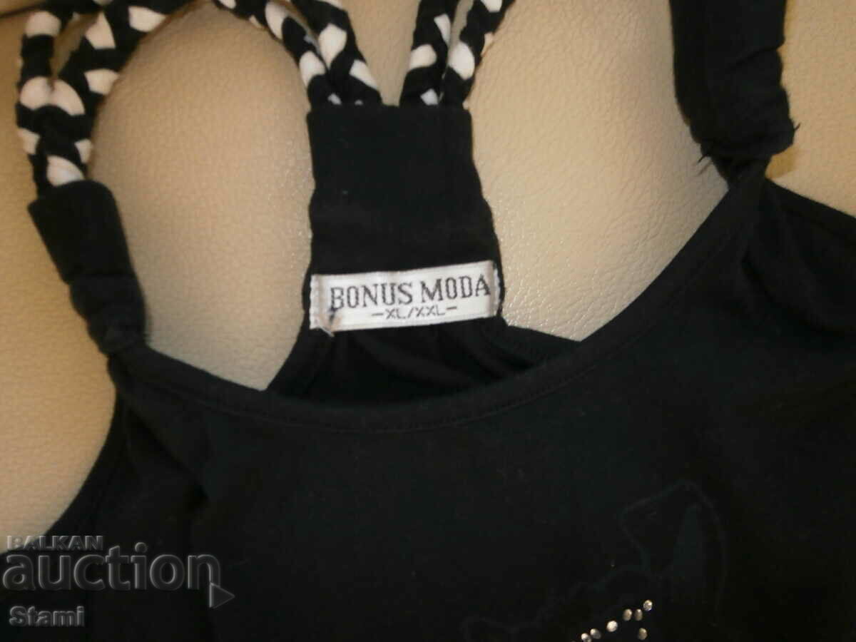 Livrarea Maieu negru dama Bonus moda - marimea XL