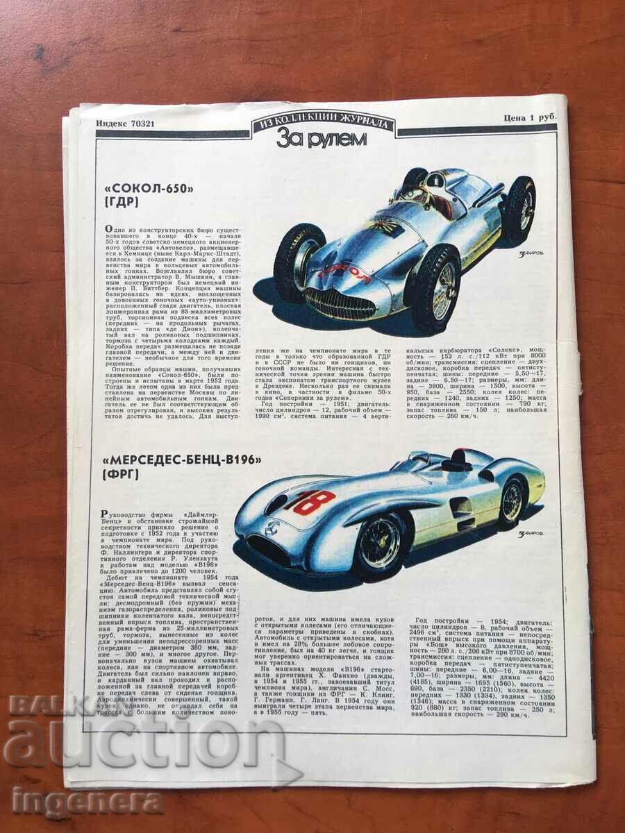 "ZA RULEM" MAGAZINE-KN 2/1989 with price 3.00 BGN | € 1.53 "ZA RULEM" MAGAZINE-KN 2/1989 with price 3.00 BGN | € 1.53