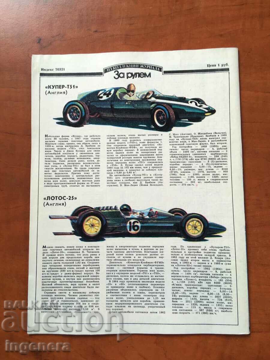 "ZA RULEM" MAGAZINE-KN 4/1989 with price 3.00 BGN | € 1.53 "ZA RULEM" MAGAZINE-KN 4/1989 with price 3.00 BGN | € 1.53