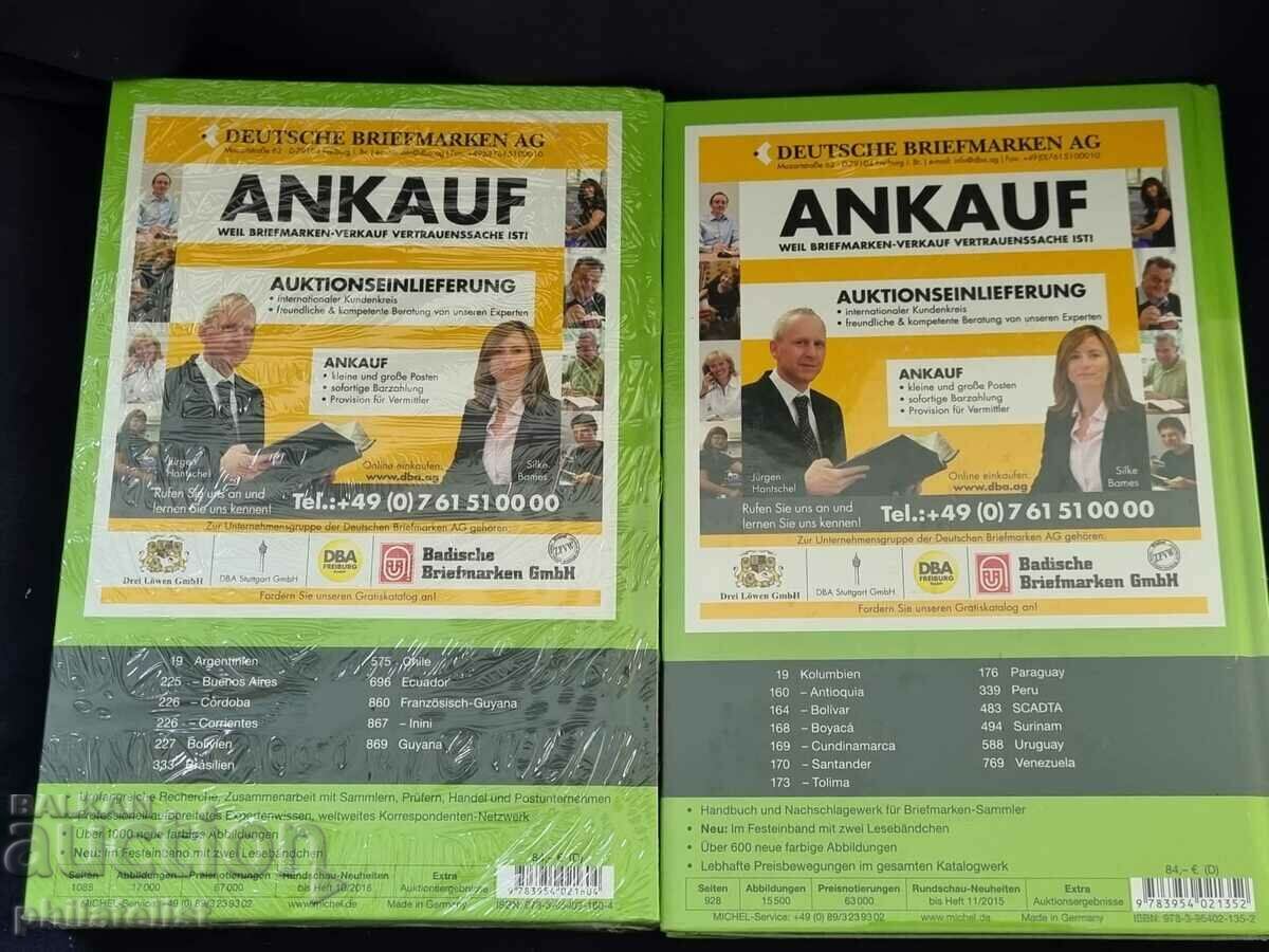 MICHEL - South America - 2 catalogs with price 320.00 BGN | € 163.61 MICHEL - South America - 2 catalogs with price 320.00 BGN | € 163.61