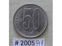 50 центимос 2007 Венецуела