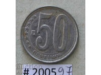 50 центимос 2009 Венецуела