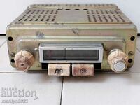 Old car tube radio, car, Moskvich 403, 407