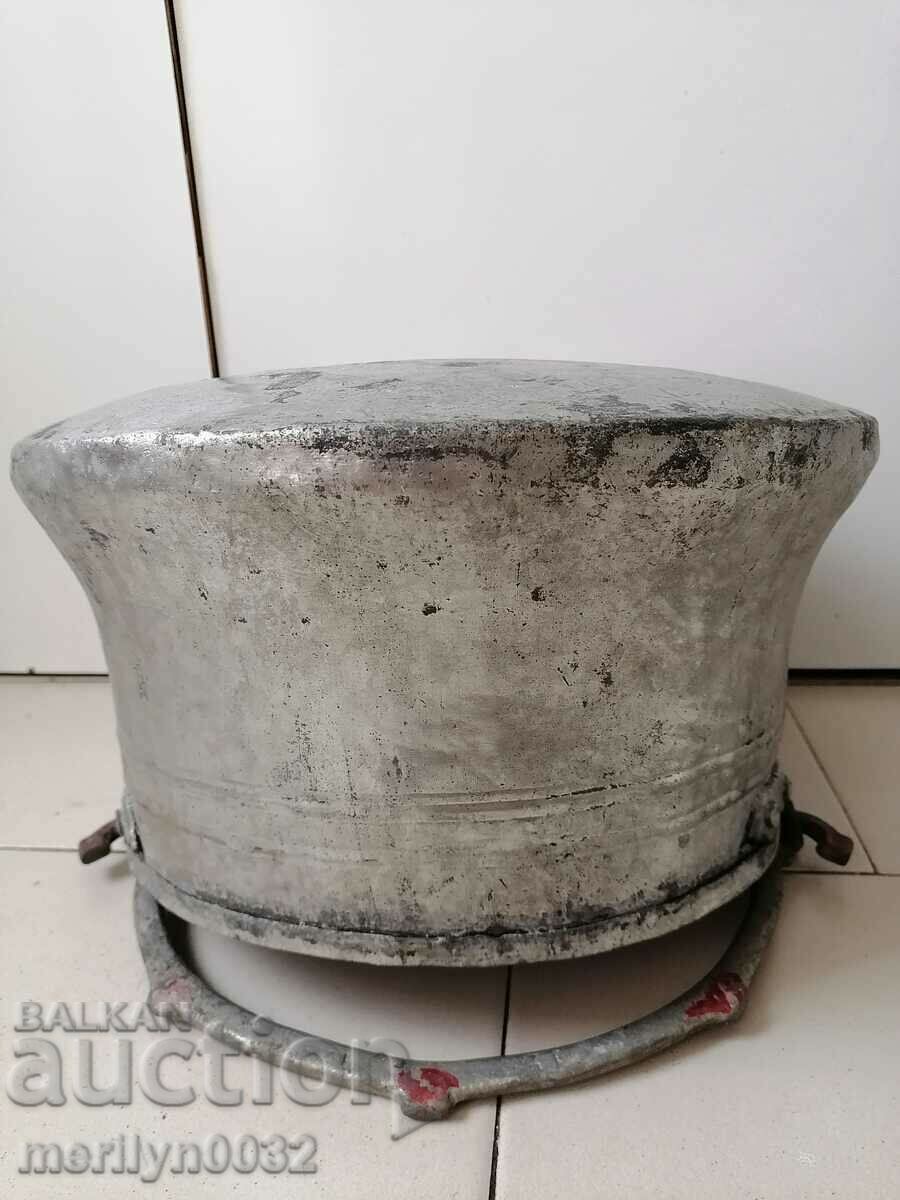 Old copper pot, tinned cauldron, copper, copper - 6 Old copper pot, tinned cauldron, copper, copper - 6