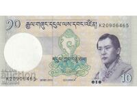 10 ngultrum 2013, Bhutan