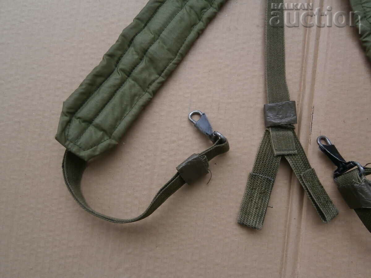 tactical shoulder straps with carabiners for pistols - 5