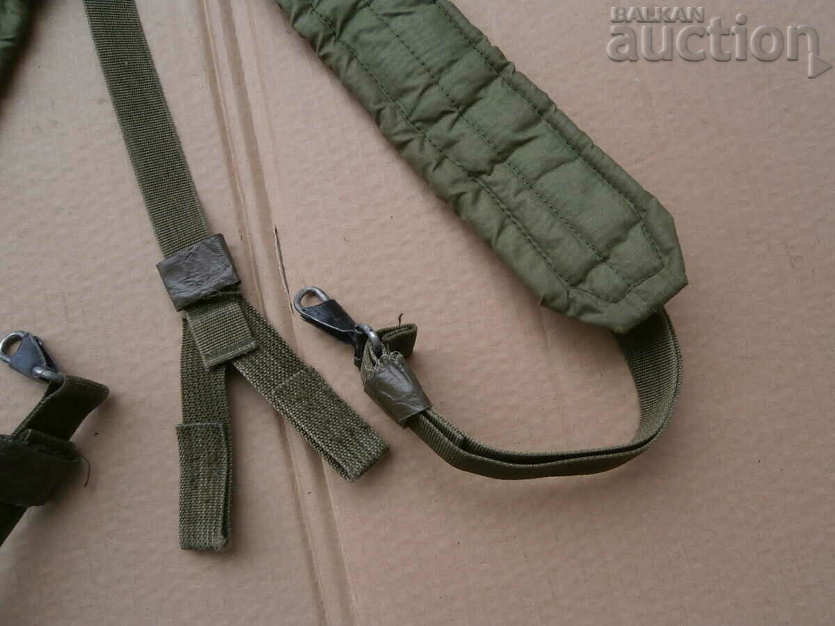 tactical shoulder straps with carabiners for pistols - 6
