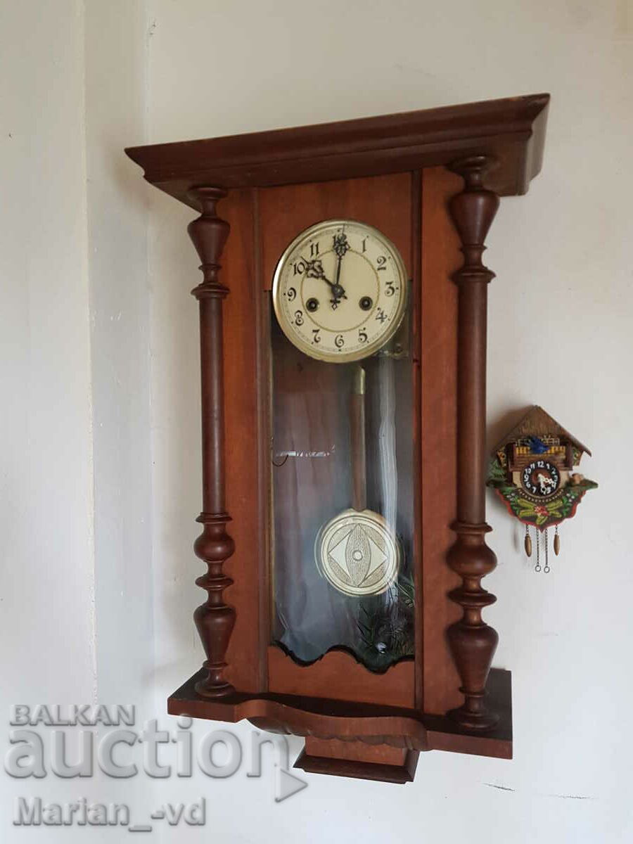Old German wall clock