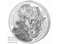 Сребро 1 oz  Галаго Руанда 2020