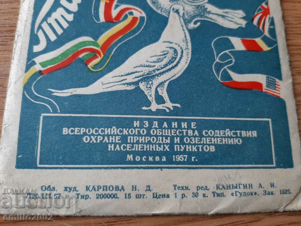 Auction  Diplyanka brochure Pigeons 1957