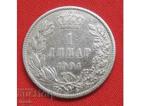 1 dinar 1904 #2 year - Serbia