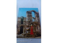 Пощенска картичка Несебър Старата Митрополия VI век 1987