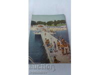 Postcard Pier in the sea