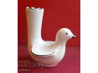 Баварски порцелан фигура гълъб