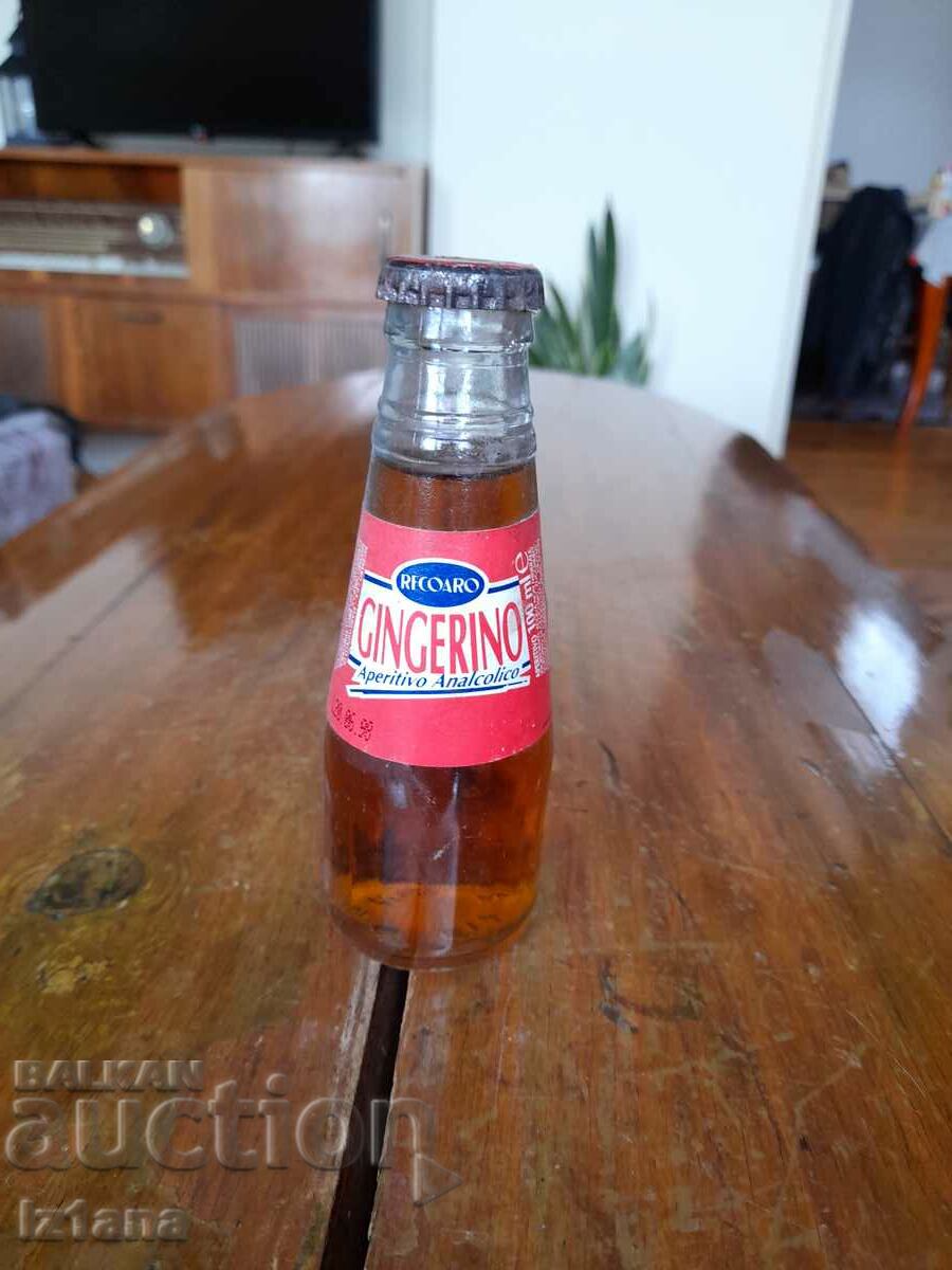 An old bottle of Gingerino