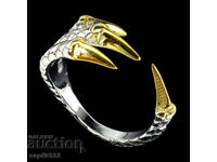 Δαχτυλίδι LUXURY DRAGON CLAW DESIGNER RING