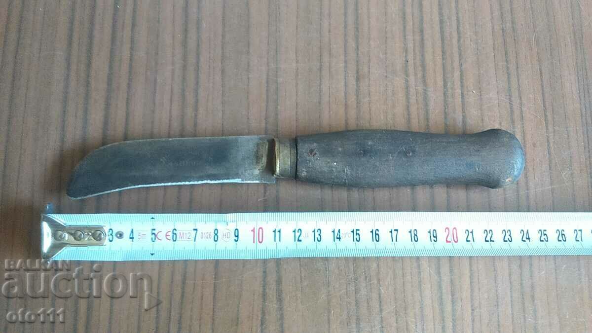 OLD GERMAN GARDENING KNIFE WITH MARKINGS