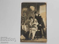 Стара картичка семейство  от фронта  цензура 1917  К 364
