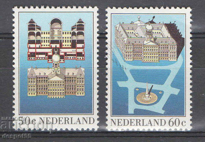 1982. Нидерландия. Кралският дворец в Амстердам.