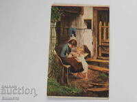 Old card children from the front censorship 1917 K 364