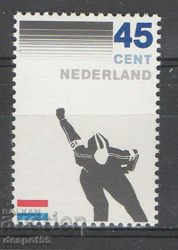 1982. Olanda. Aniversarea a 100 de ani de la Uniunea Patinajului.