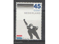 1982. Нидерландия. 100-годишнината на Съюза на кънки.