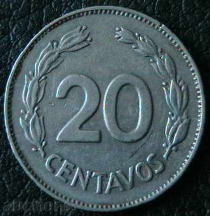 20 tsentavo 1972, Ecuador