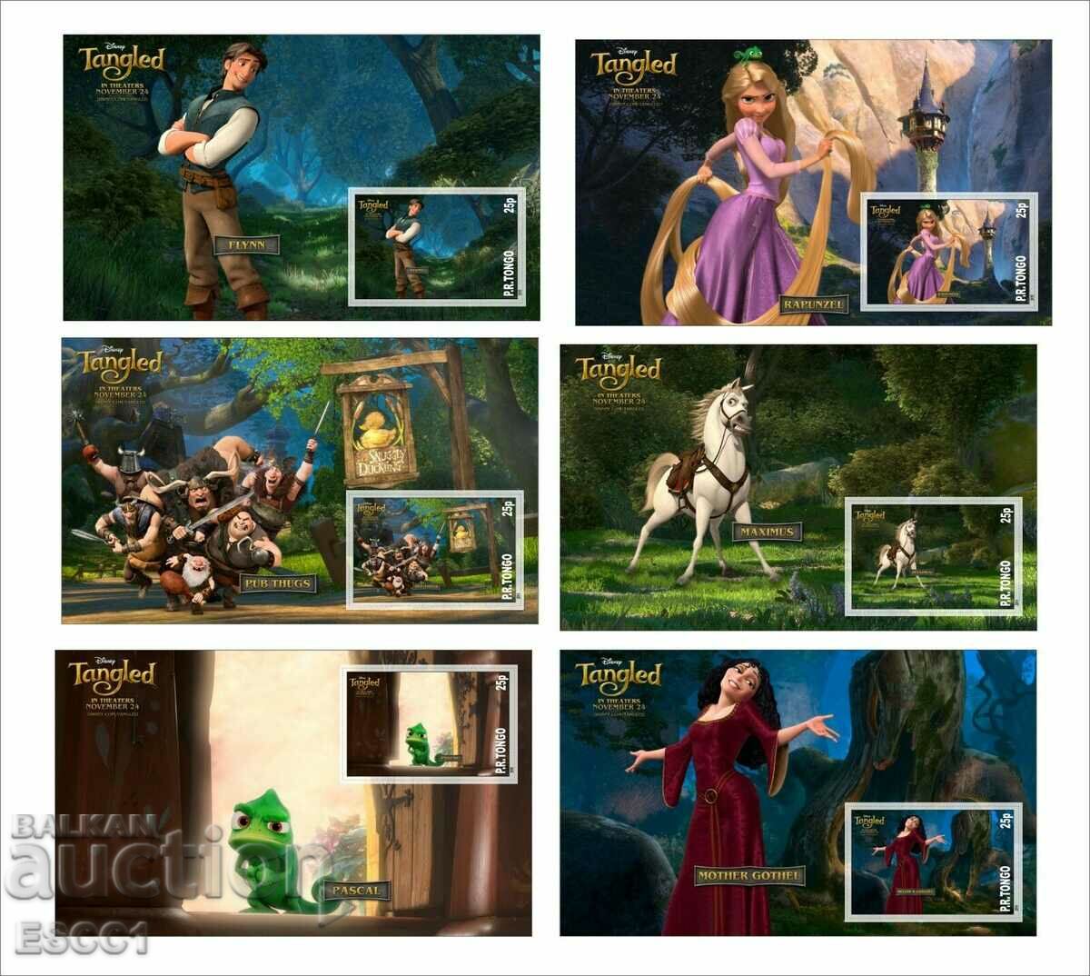 Clear Blocks Animation Disney Rapunzel (Tangled) 2010 Tongo
