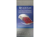Elite Plast PVC coin box - for 20 coins up to 47 mm
