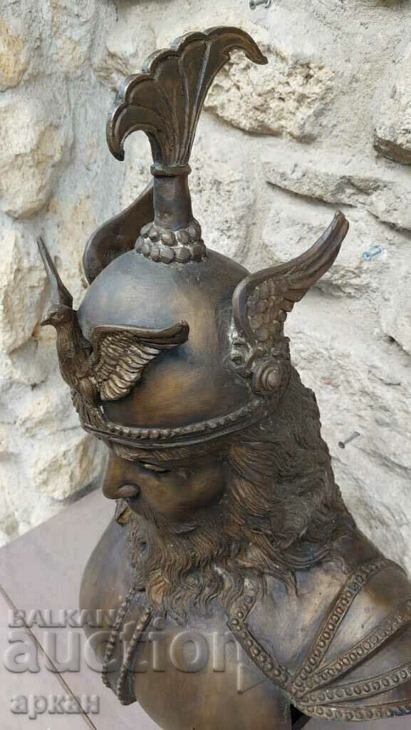 A massive bronze figure - 7 A massive bronze figure - 7