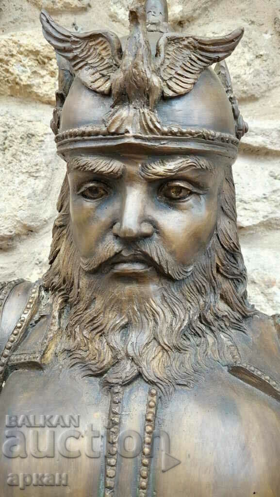 A massive bronze figure A massive bronze figure