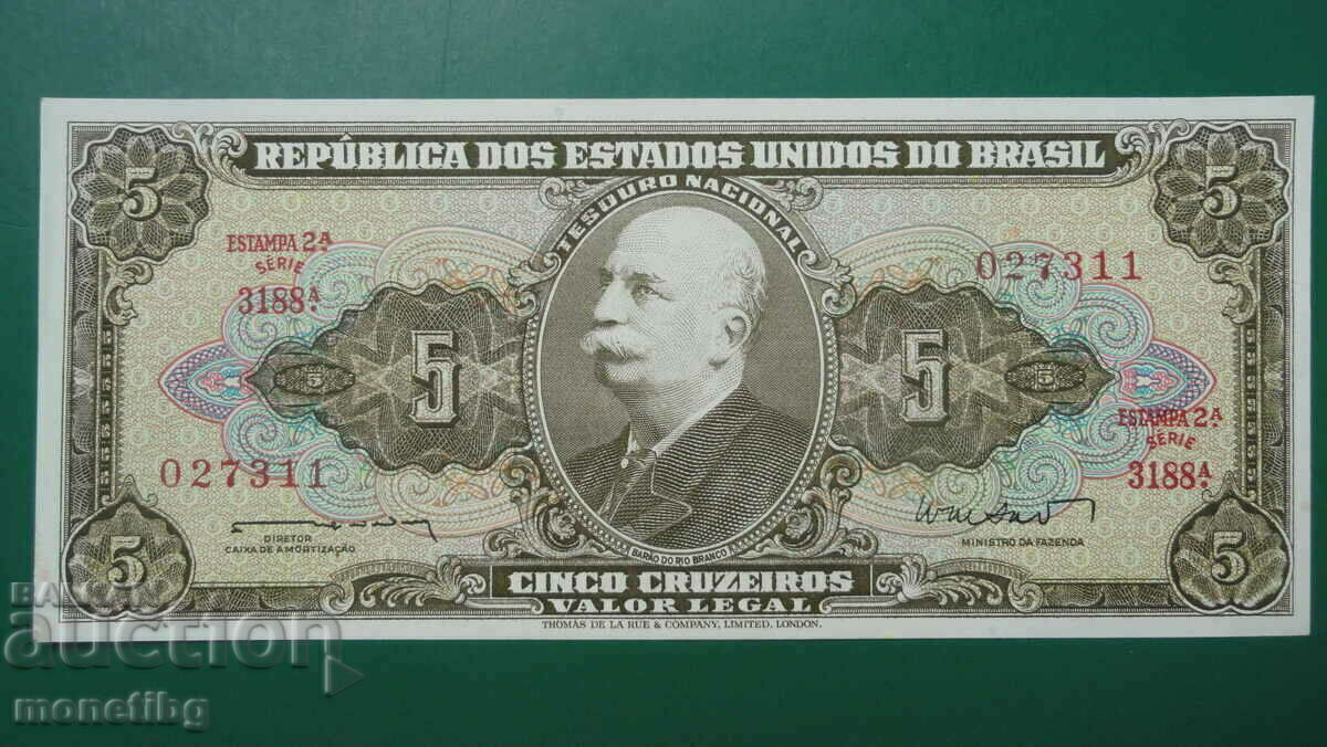 Brazilia - 5 cruzeiro Brazilia - 5 cruzeiro