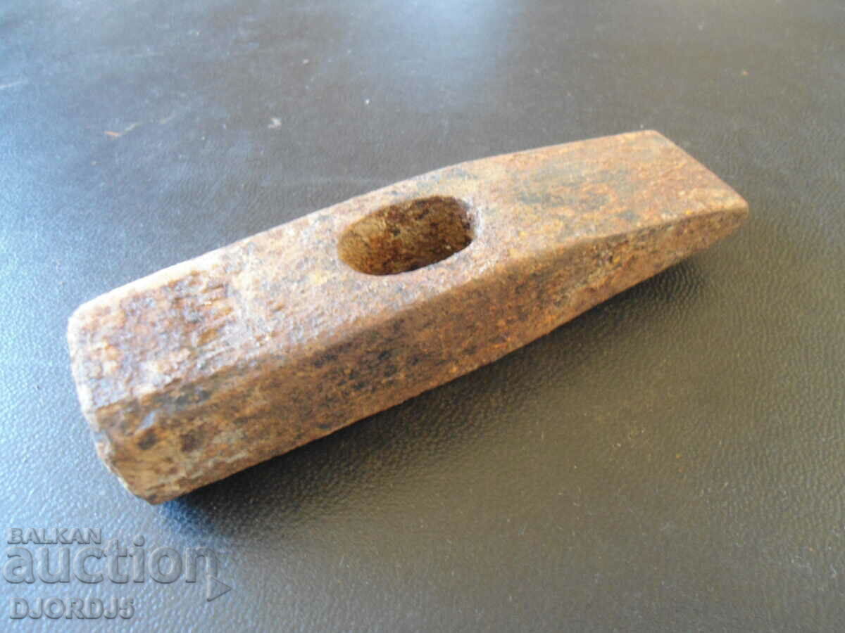 Old hammer, marked