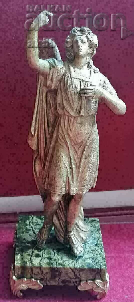 "Singing Angel" - small plastic bronze. - 6 "Singing Angel" - small plastic bronze. - 6