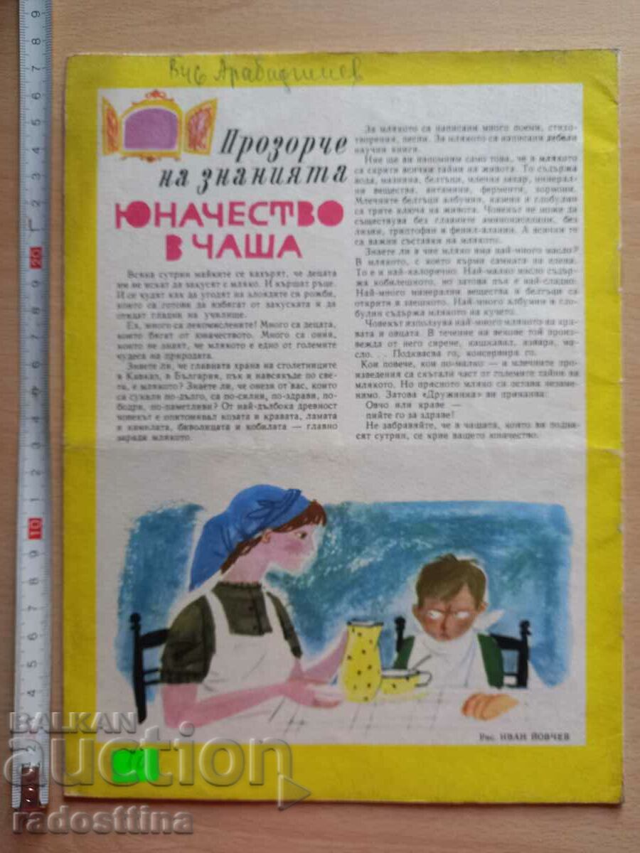 Druzhinka booklet 5, year XVIII, May 1966 with price 9.99 BGN | € 5.11 Druzhinka booklet 5, year XVIII, May 1966 with price 9.99 BGN | € 5.11