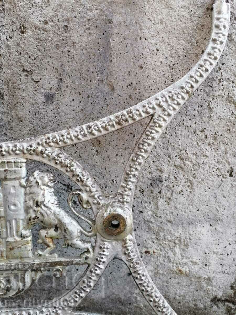 Декорация лят чугун страница от шевна машина края на 19-ти в - 7 Декорация лят чугун страница от шевна машина края на 19-ти в - 7