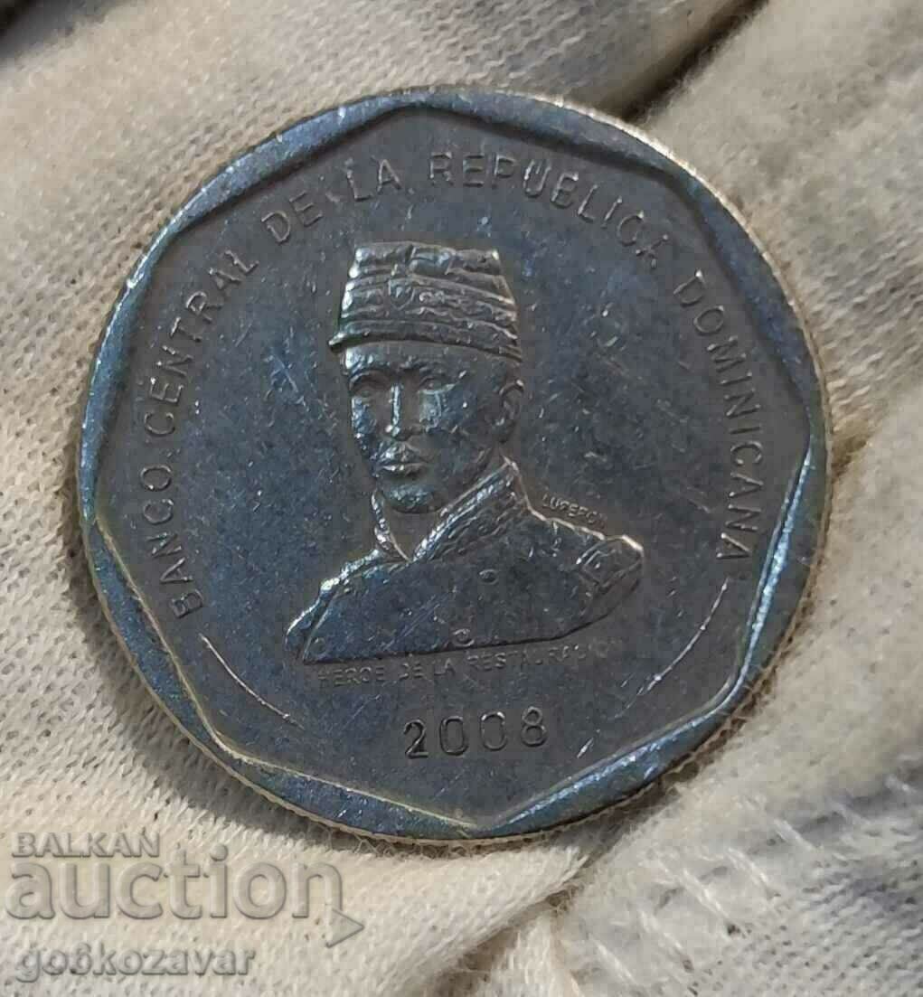 Dominican Republic 25 pesos 2008 with price 1.90 BGN | € 0.97 Dominican Republic 25 pesos 2008 with price 1.90 BGN | € 0.97